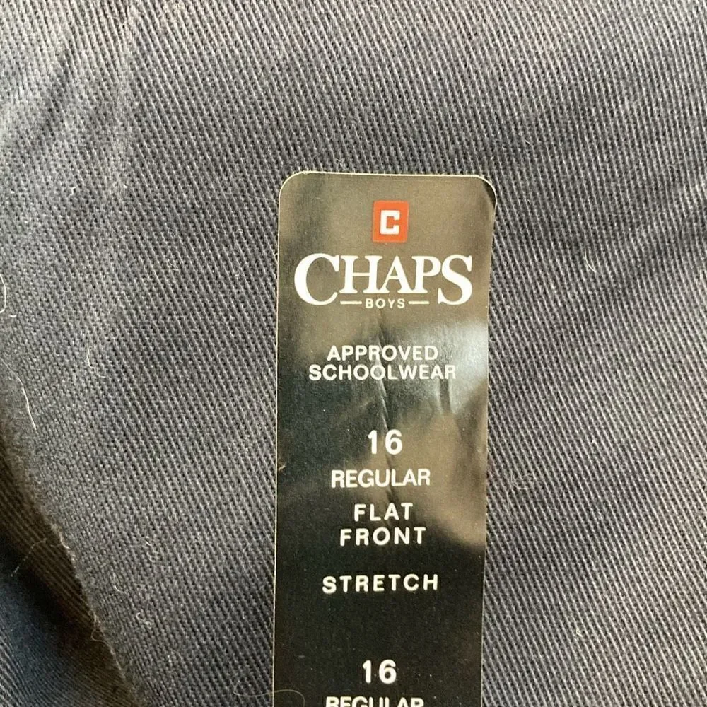 Chaps Approved Schoolwear Pants Boys Size 16